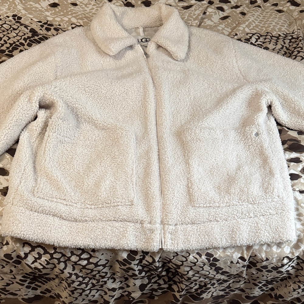 UGG Cream Teddy Jacket for Women